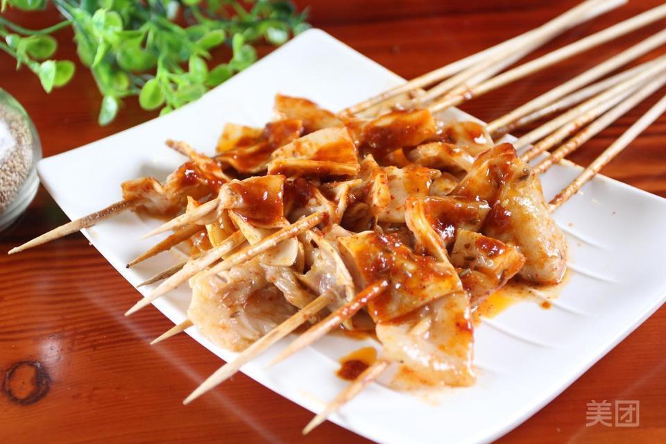 宫后筋 烤金针菇