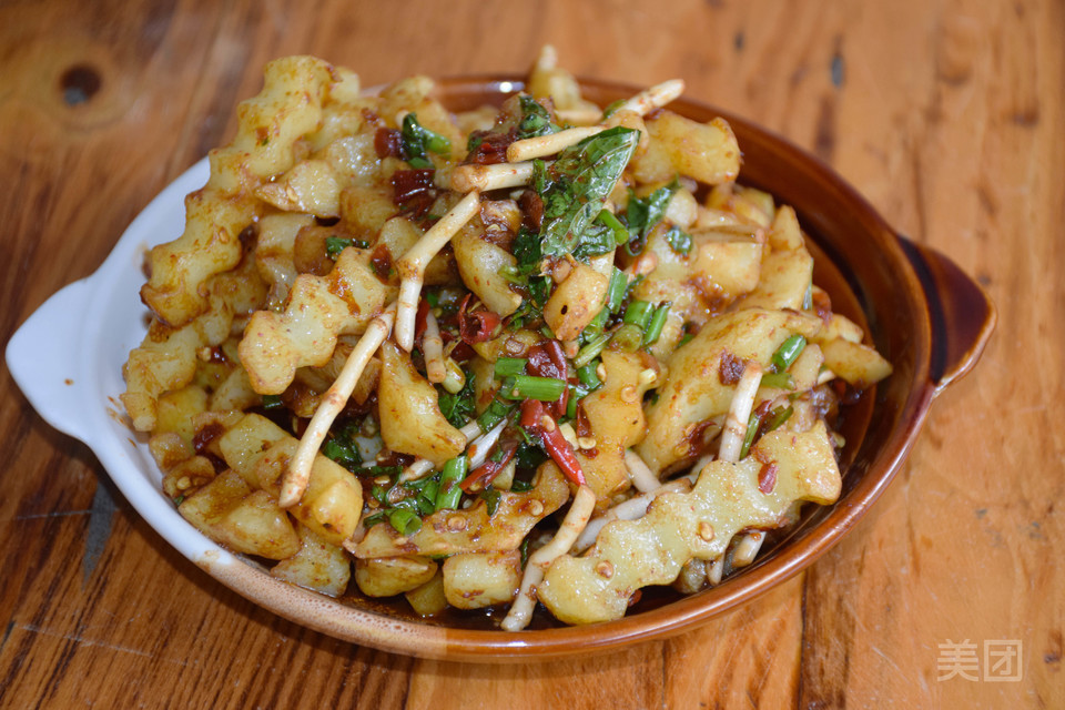 傣味炸洋芋图片