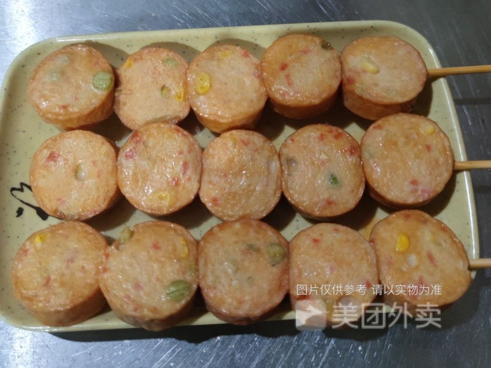 鸡肉汉堡串图片