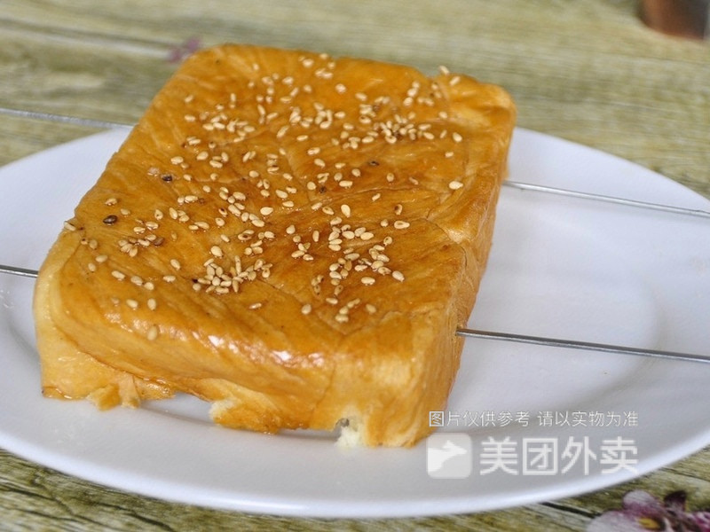 黄金面包片图片