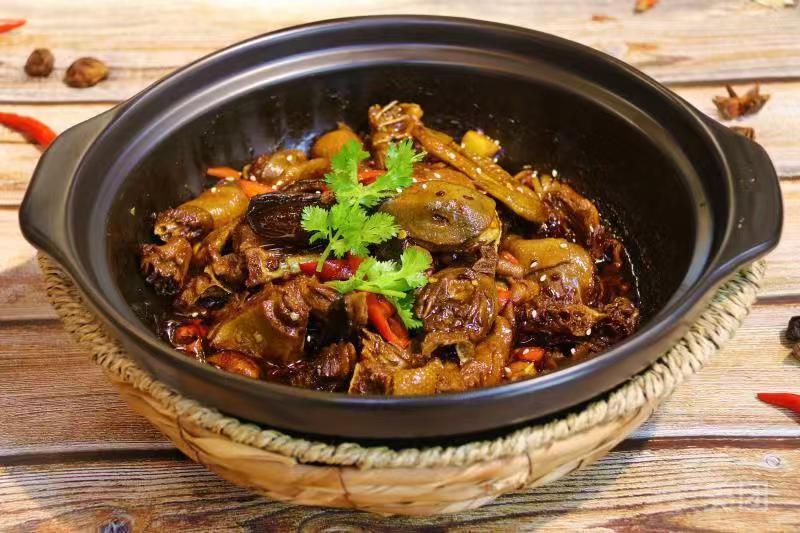 火焰稻香鸭图片