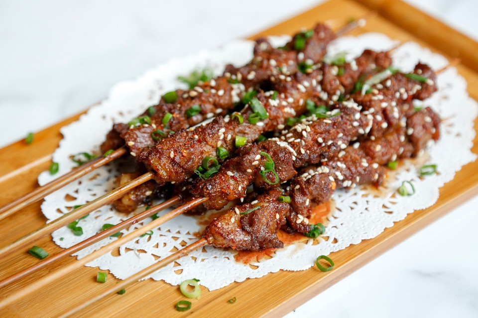 黑椒牛肉大串图片