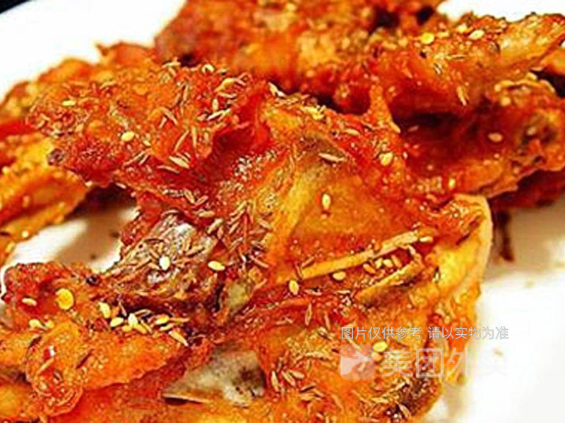 网红奥尔良鸡架图片