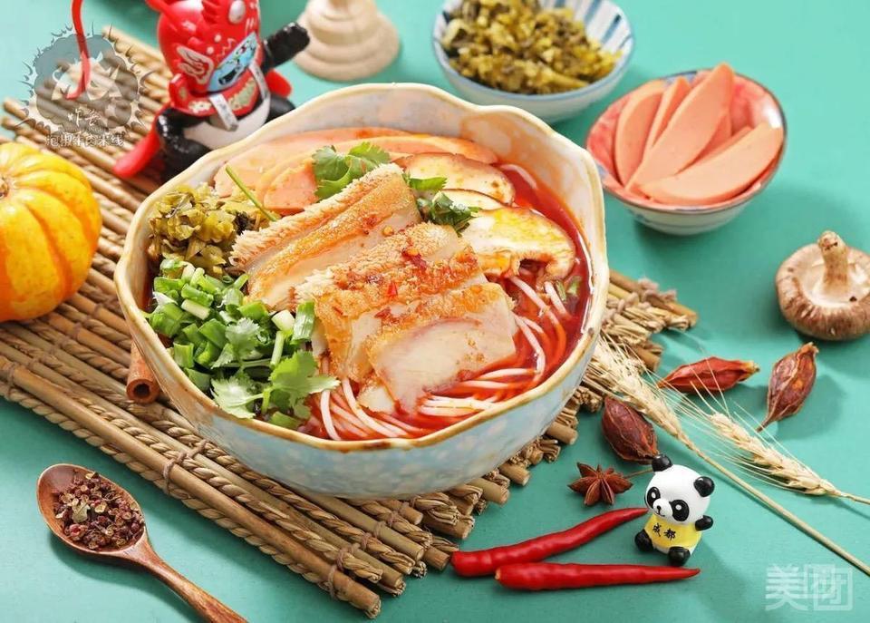 泡椒牛肚米线图片