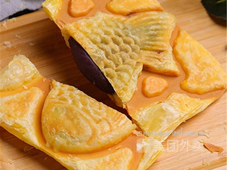 可颂鲷鱼烧图片