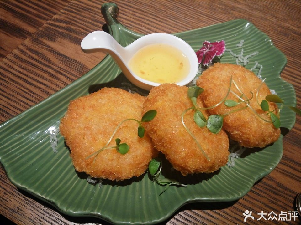 泰式炸虾饼图片