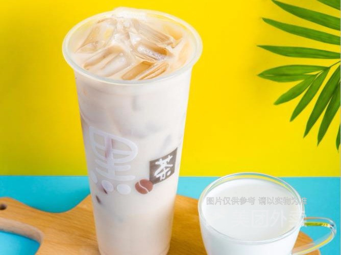 招牌四季春奶茶图片