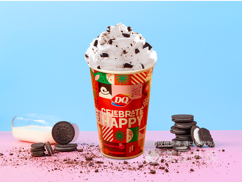 奥利奥迷你杯暴风雪图片