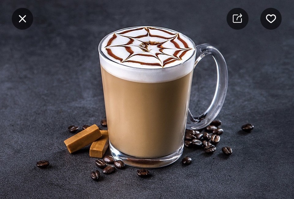 焦糖玛奇朵图片