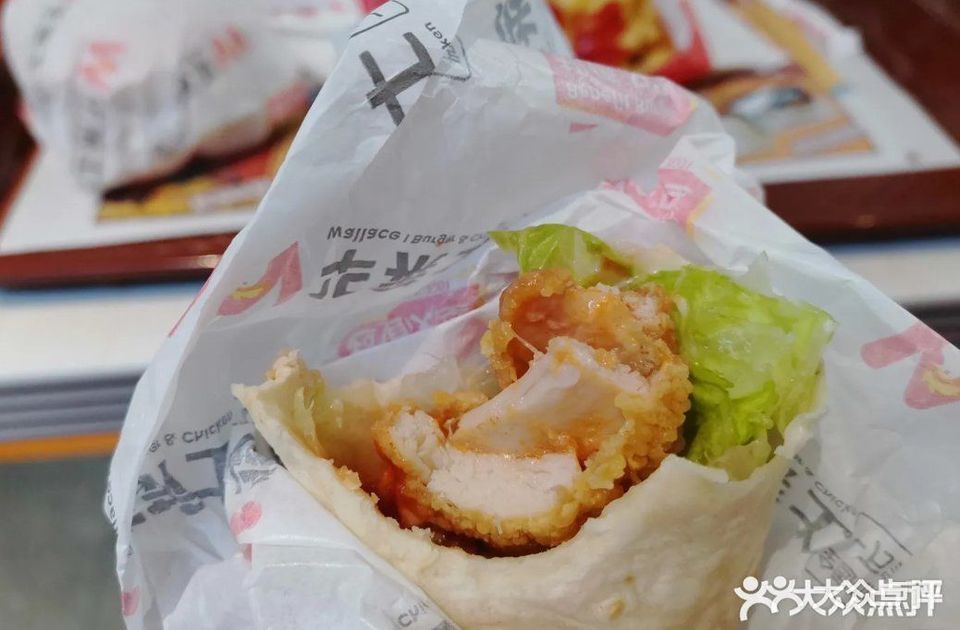 辣味鸡肉卷图片