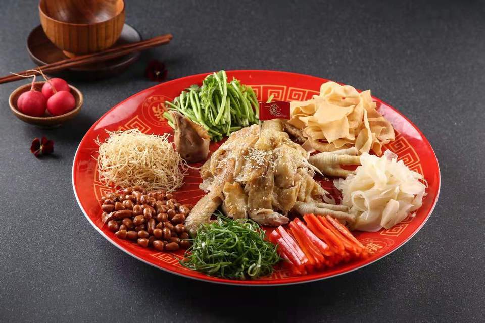 招牌顺德婆捞鸡图片