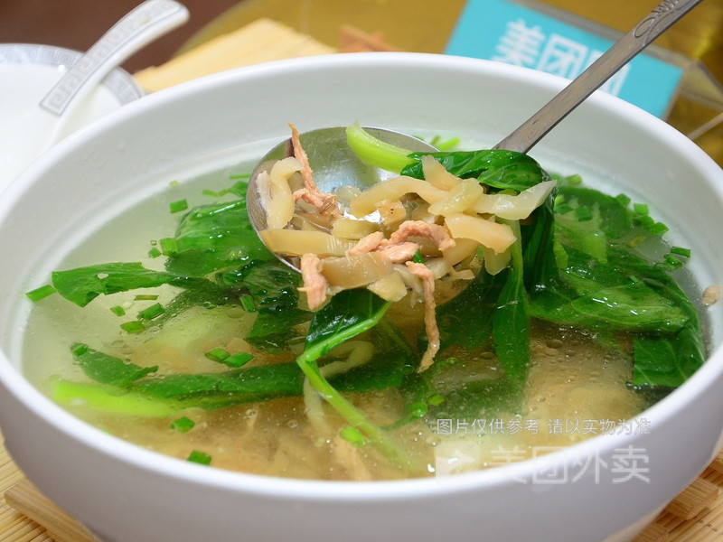 榨菜肉丝汤图片