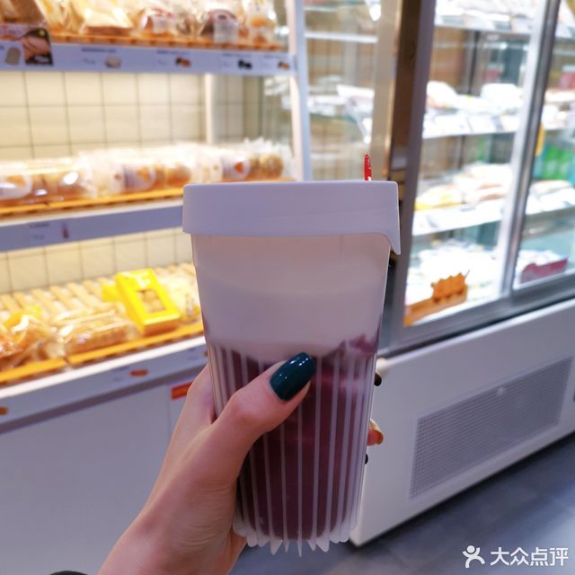 芋泥麦麦鲜牛乳图片