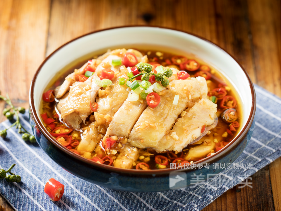 川味红油鸡图片