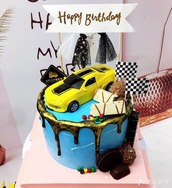 创意汽车蛋糕图片