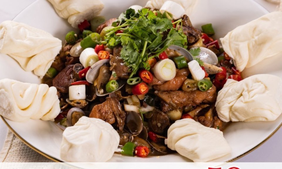 铁锅蛤蜊鸡图片