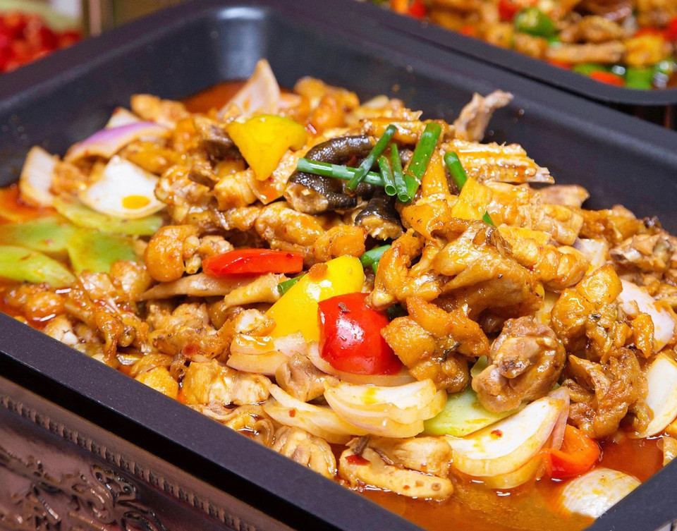 特色牛蛙鸡图片