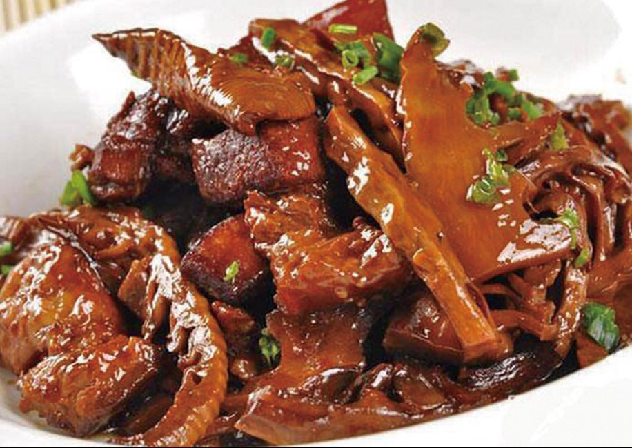 笋干烧肉图片