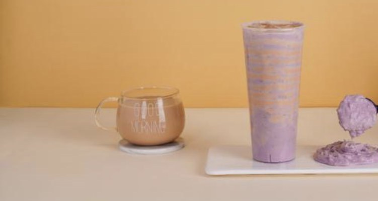 奥利奥芋泥奶茶图片