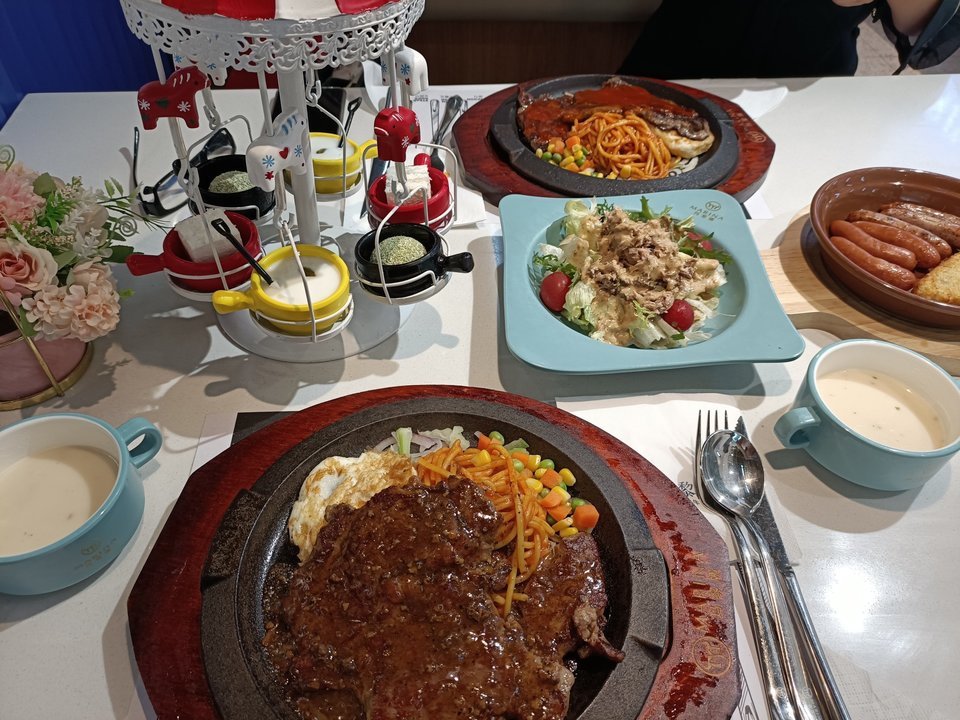 欢享双人牛排套餐图片