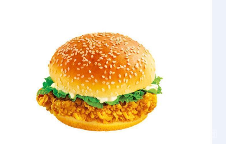 劲脆鸡腿堡图片