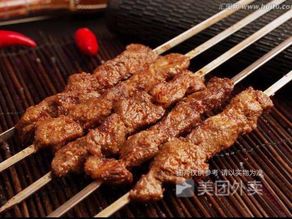 牛肉串圖片