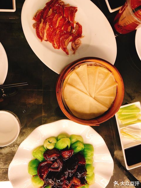 盛世牡丹烤鸭图片