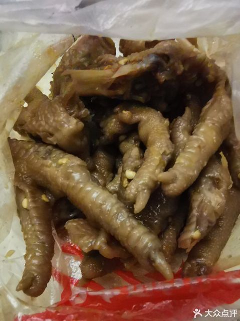 酸辣鸡爪图片