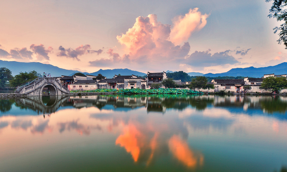                        宏村风景