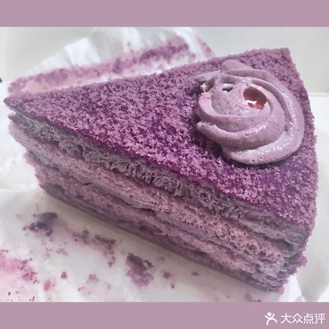 法式香芋蛋糕图片