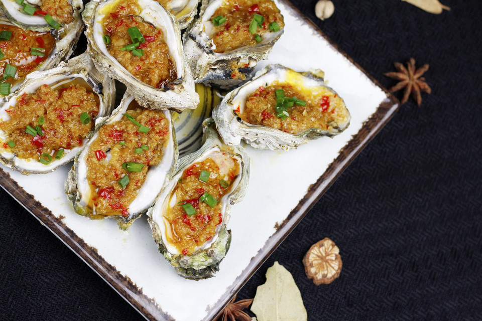 蒜烤生蚝/半打图片