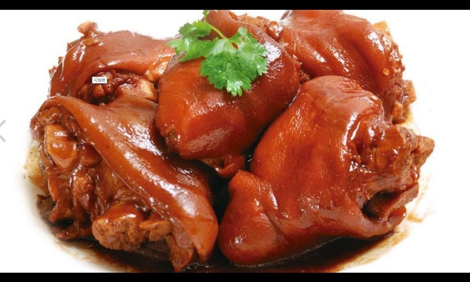 铁锅焖猪脚图片