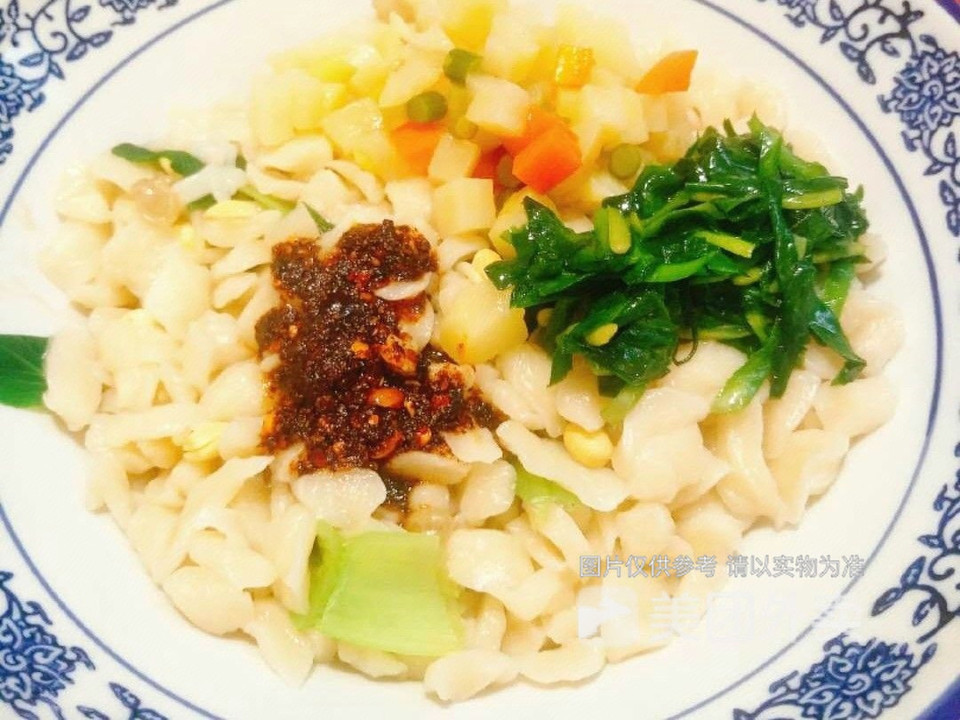 干拌麻食图片