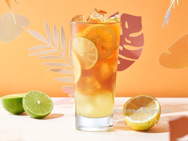 茉莉绿柠檬茶推荐菜:taning挞柠位于广州市黄埔区科丰路89号萝岗万达