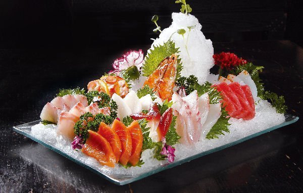 豪华刺身大拼盘图片