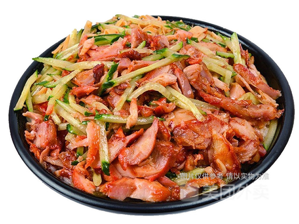 原味烤肉拌饭图片