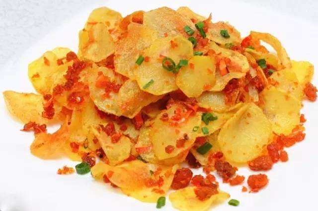 榨广椒土豆片图片