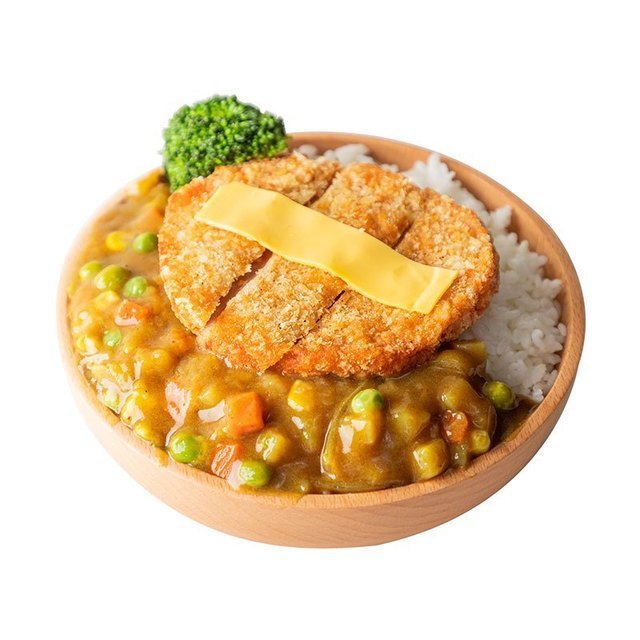 好侍咖喱芝士猪排饭图片