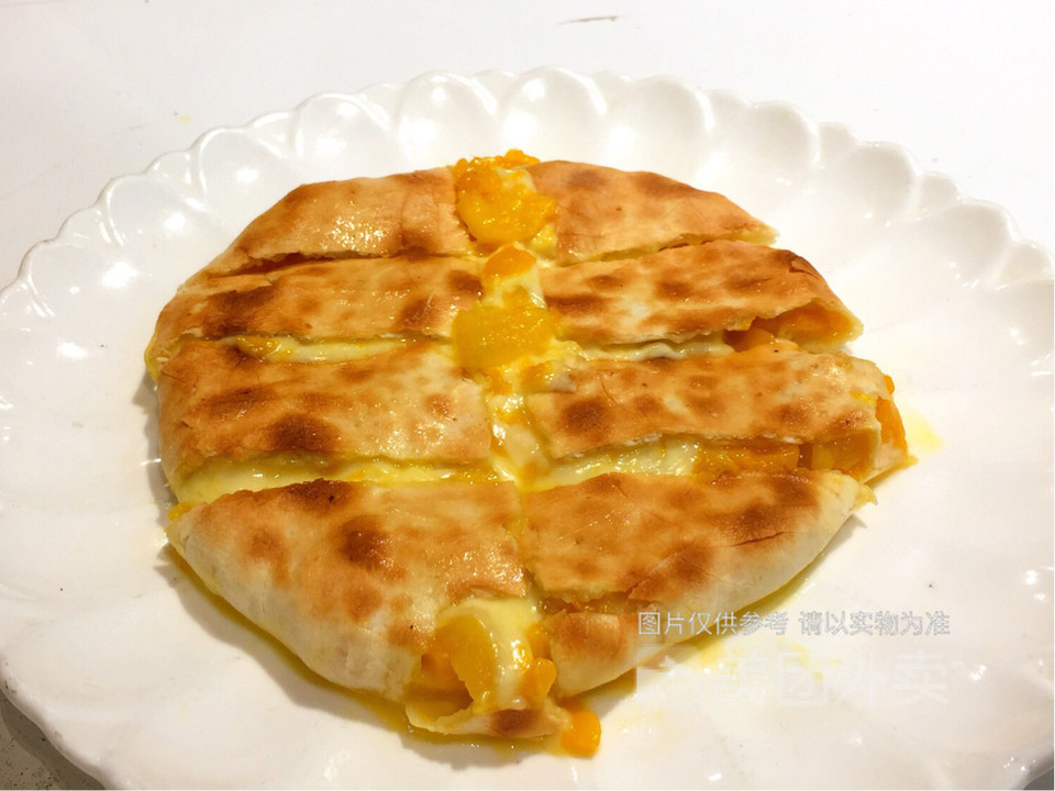 香甜芒果芝士饼图片