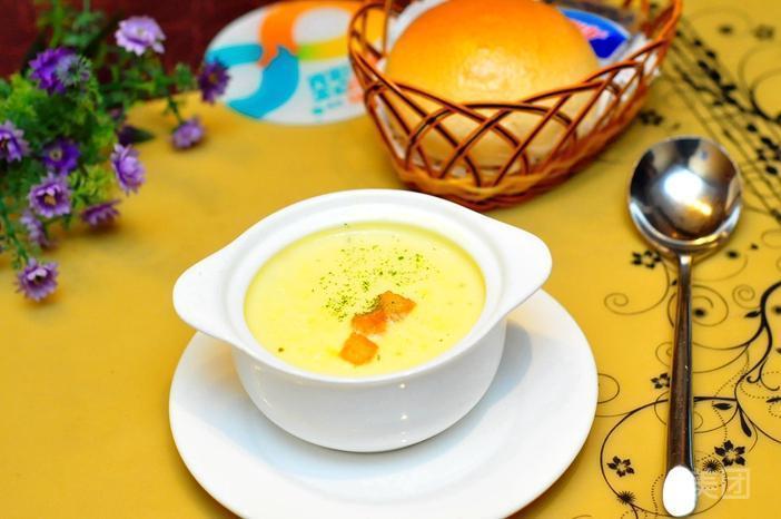 奶油玉米忌廉汤图片