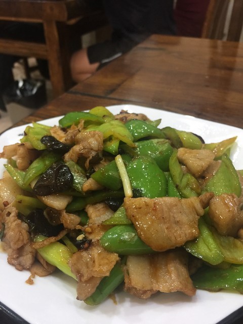 孜然炒肉圖片