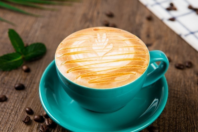 香草拿铁图片