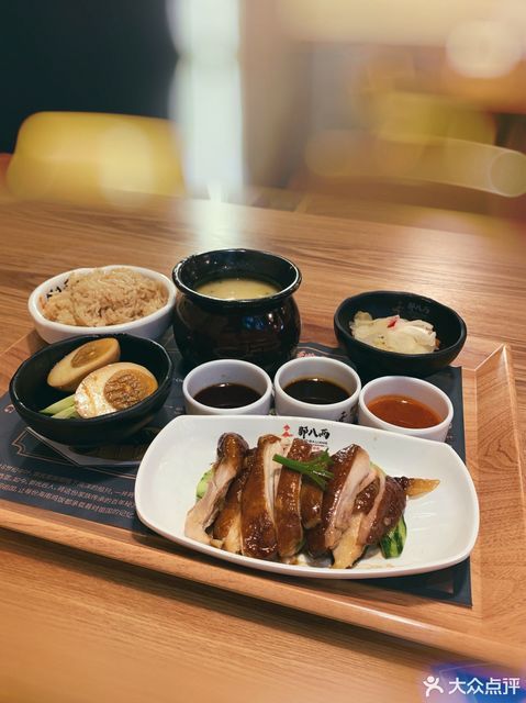 香港豉油鸡饭套餐图片