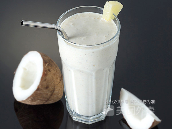 椰子奶昔图片