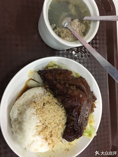 豬腳飯套餐圖片