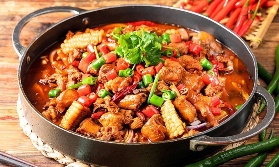 草本鲜炒鸡图片