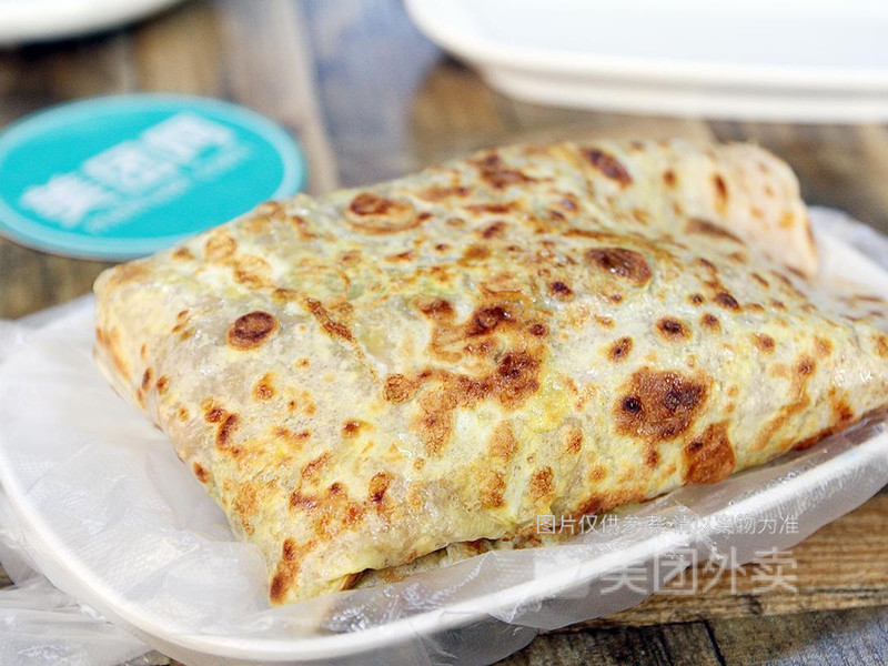 小米杂粮煎饼皮图片