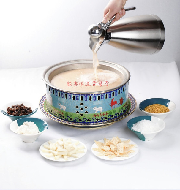 蒙古锅茶图片