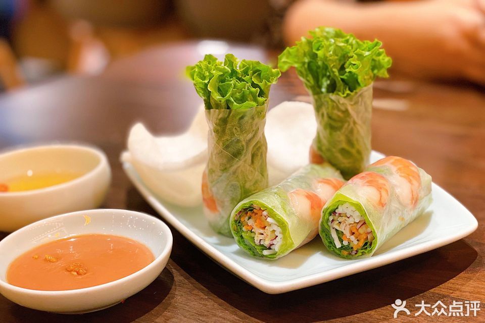 特色鲜虾卷图片