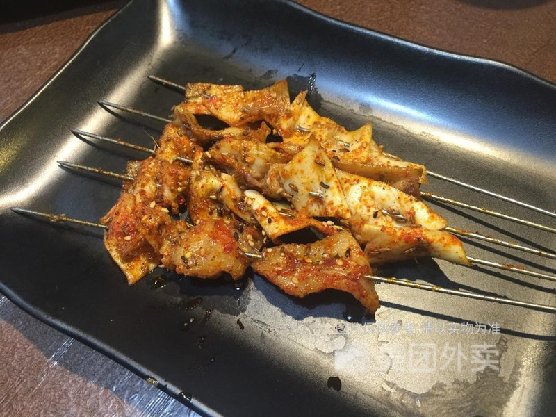 烤牛筋皮子图片